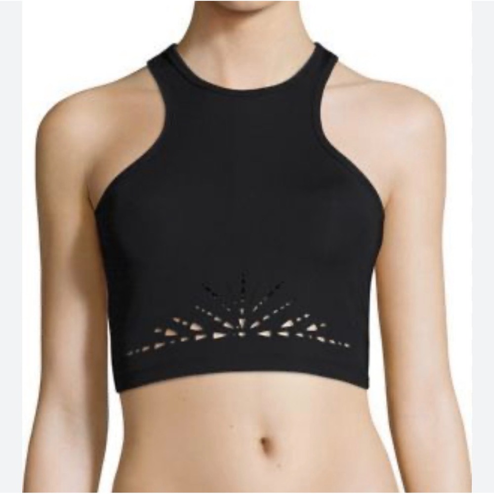 Beyond Yoga‎ Knit Down Studio Bralet Black limited edition Size L